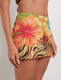 QUINLEY SKORT MULTI FLORAL TROPICAL FLORAL