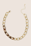 Gia Resin Link Necklace