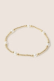 Purpose Pearl 4mm Gold Bracelet