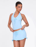 MELLIE SKORT BLUE BABY BLUE