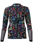 Sporty Zip Up Cover Up Midnight Elegance
