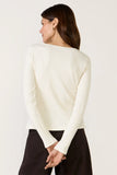 Button Front Rib Top