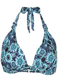 Goddess Push Up Halter Top Cool Kaleidoscope