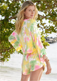Cozy Terry Top Tie Dye Oh My