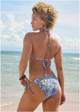 Miami Tie Side Moderate Bottom Aztec Patchwork