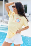 Summer Diet Yellow Graphic Tee