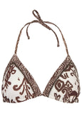 Hamptons Diamond Stitch Triangle Top Mystic Paisley