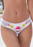 Floral Sequin Scoop Bottom Spring Bliss