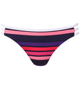 Strappy Side Moderate Bottom Sunburst Stripe