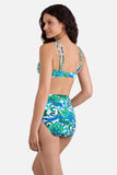 Clare Twist Underwire Bra Top Imperial Paisley
