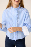 Janna Ruffle Trim Shirt