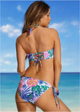 Halter Bikini Top Botanical Garden
