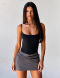 FEDRA SKORT GREY