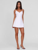 WINNIE MINI DRESS WHITE