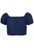 Off The Shoulder Cover Up Ultramarine Blue