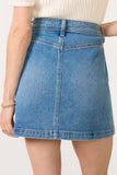 Denim Patch Pocket Mini