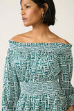 Hailey Off the Shoulder Maxi Dress