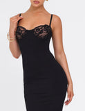 ALLURA MAXI DRESS BLACK