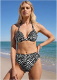 Jungle Velvet Tahiti Midi Bottom Black Silver