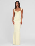 ZITA MAXI DRESS LEMON