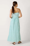 Bayside Striped Linen Dress
