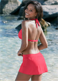 Aruba Swim Bikini Skirt Sunset Pink