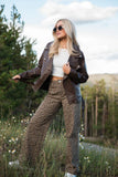 Wild Things Leopard Wide Leg Pants SALE