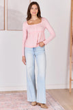 Jayda Bleached Wash Boyfriend Jeans SALE