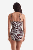 Haven Tankini Top Zebra