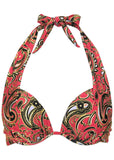 Marilyn Push Up Halter Top Splendid Paisley
