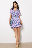 Peach Mini Dress
