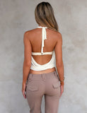 MAKENA TWO PIECE TOP IVORY