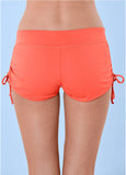 Adjustable Side Swim Short Coral Crush