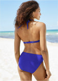 Fiji Moderate Bikini Bottom Cobalt Blue