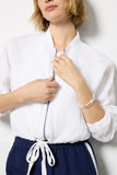 Noa Relaxed Linen Bomber