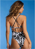 Bondi Beach One Piece Inverted Roses