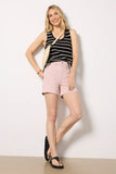 Stretch Terry Patch Pocket Short