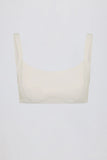Soft Active Seam Detail Sports Bra in Oat