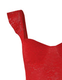 LORNA TOP RED