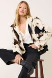 Maggie Cow Print Jacket