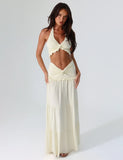 KATYA MAXI SKIRT WHITE CREAM