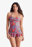 Aria Skirted One Piece Island Paisley