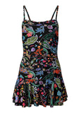 Venice Skirted Swim Dress Midnight Elegance