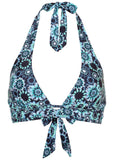 St Thomas Halter Top Cool Kaleidoscope