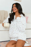 Morrison White Floral Pullover