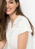 Henley Shirt Ivory