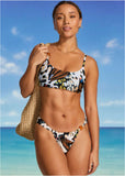 Oahu Underwire Bikini Top Butterfly Cheetah