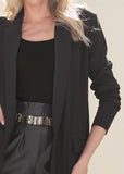 Ponte Blazer Jet Black