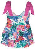 Tiered Ruffle Tank Botanical Garden