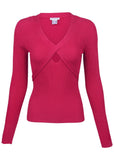 Keyhole Long Sleeve Sweater Vivacious